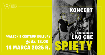 Koncert zespołu SPIĘTY - grafika