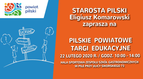 Pilskie Powiatowe Targi Edukacyjne już w najbliższą sobotę - grafika