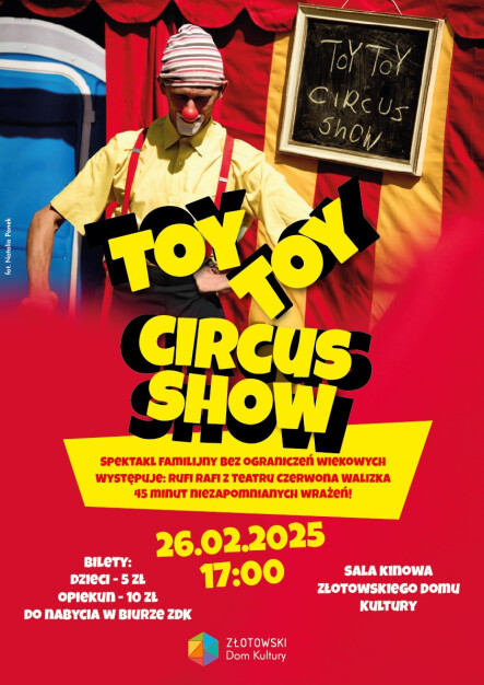 Toy toy circus show - grafika