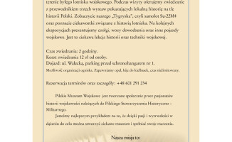 Planujecie szkolną wycieczkę? Muzeum Wojskowe zaprasza 