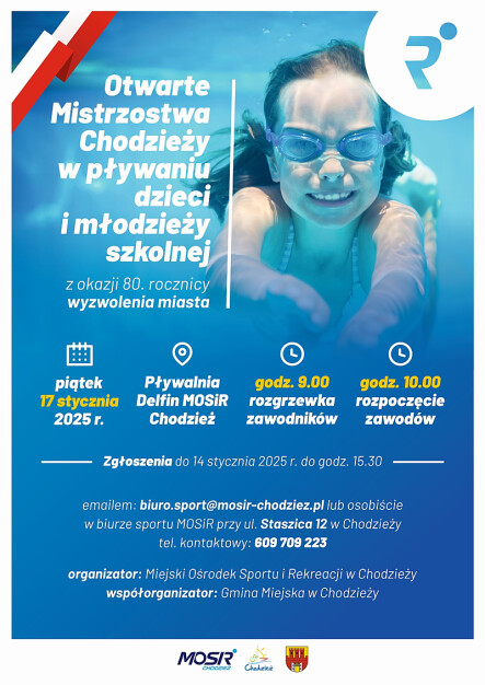 Otwarte Mistrzostwa Chodzieży 2025