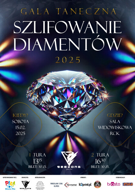 Gala taneczna "Szlifowanie diamentów 2025" - grafika