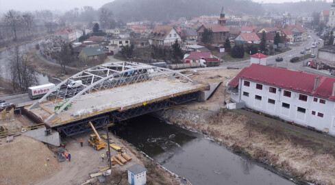 Budowa mostów w Ujściu nabiera tempa - grafika