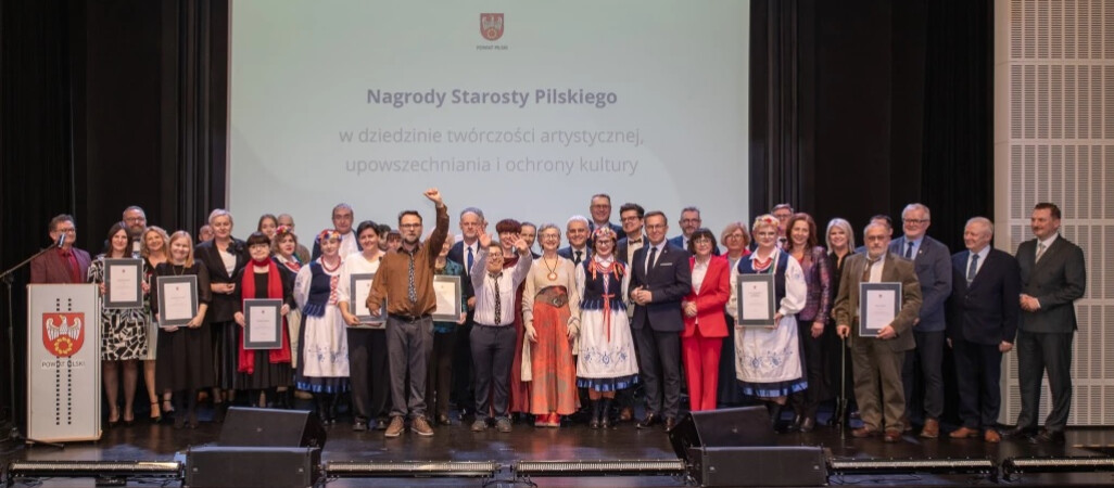 Ludzie kultury powiatu pilskiego nagrodzeni