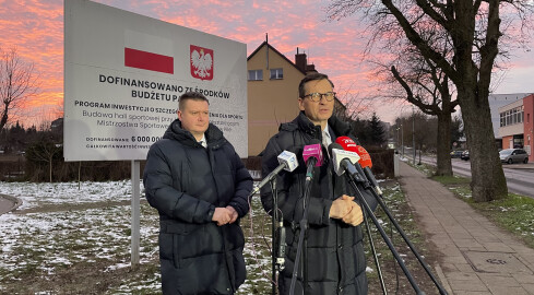 Mateusz Morawiecki w Pile i Margoninie promował kandydata na prezyden - grafika