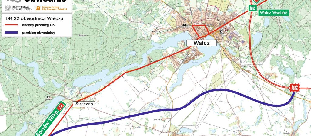 Południowa obwodnica Wałcza nabiera kształtu