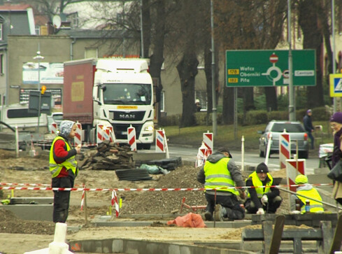 Trwa remont ul. Kościuszki w Czarnkowie - grafika