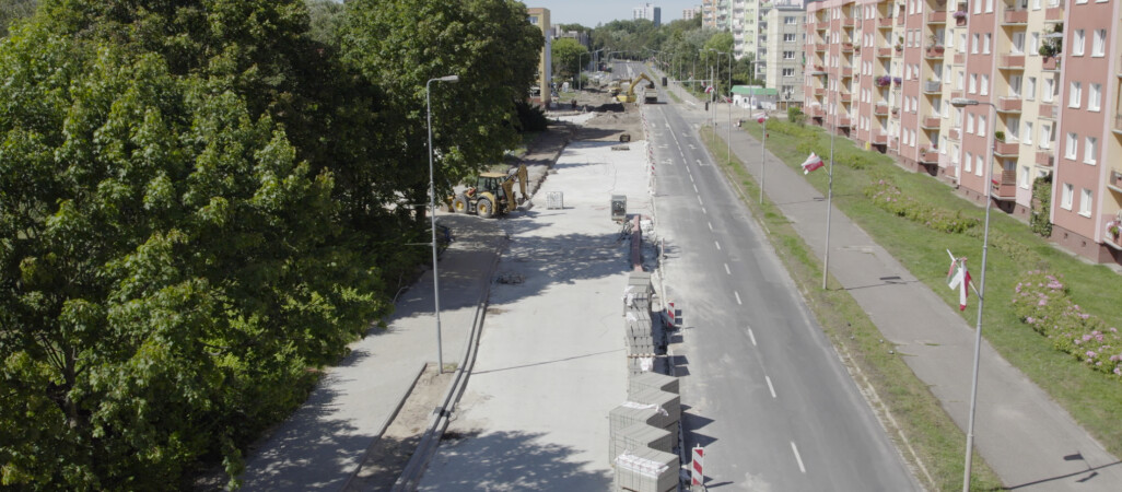 Remont al. Wojska Polskiego nie skończy się w tym roku 