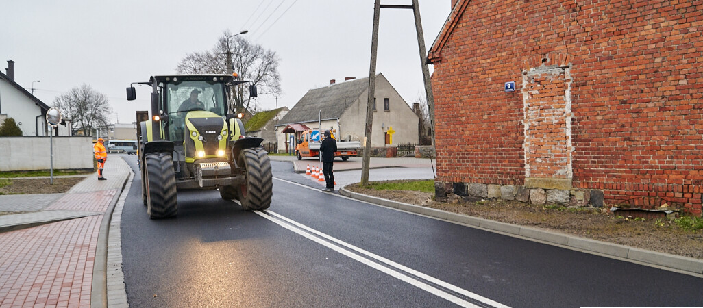 Droga Kaczory-Śmiłowo po generalnym remoncie