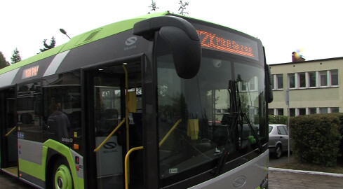 Pięć elektrycznych autobusów na linii nr 5  - grafika