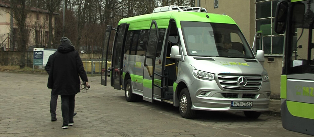 Mercedes Sprinter wyjechał na ulice Chodzieży