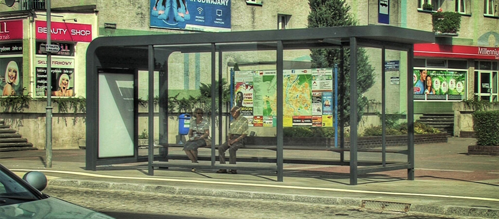 Podgrzewane i oświetlone przystanki autobusowe w Pile 