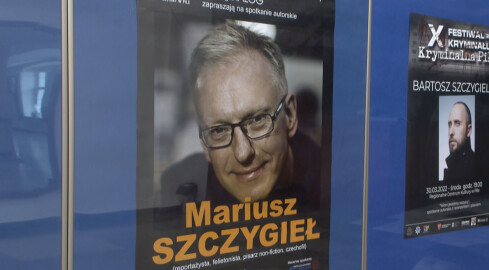 Mariusz Szczygieł w Pile - grafika