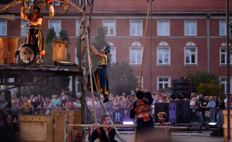 Gratte Ciel zachwycił publiczność podczas Festiwalu Teatrów Światła