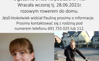 Zaginęła Paulina. Rodzina prosi o pomoc