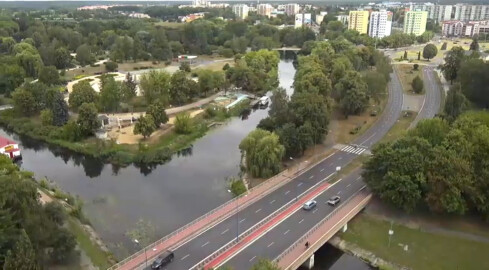 Miasto zamyka park, Wyspę, Płotki i Piachy 