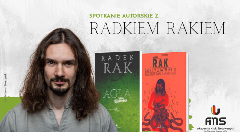 Spotkanie autorskie z Radkiem Rakiem - grafika