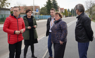 Ul. Młodych w Pile na ukończeniu 