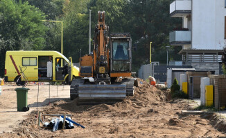 Szkolna na Zielonej Dolinie w budowie