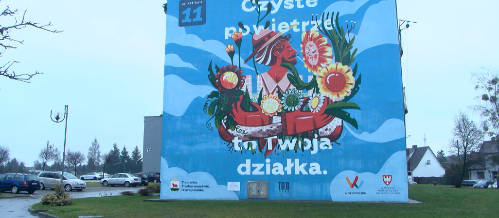 Trzcianka muralami stoi