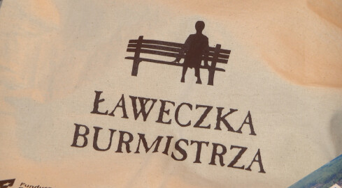 Powstanie "Ławeczka burmistrza" - grafika