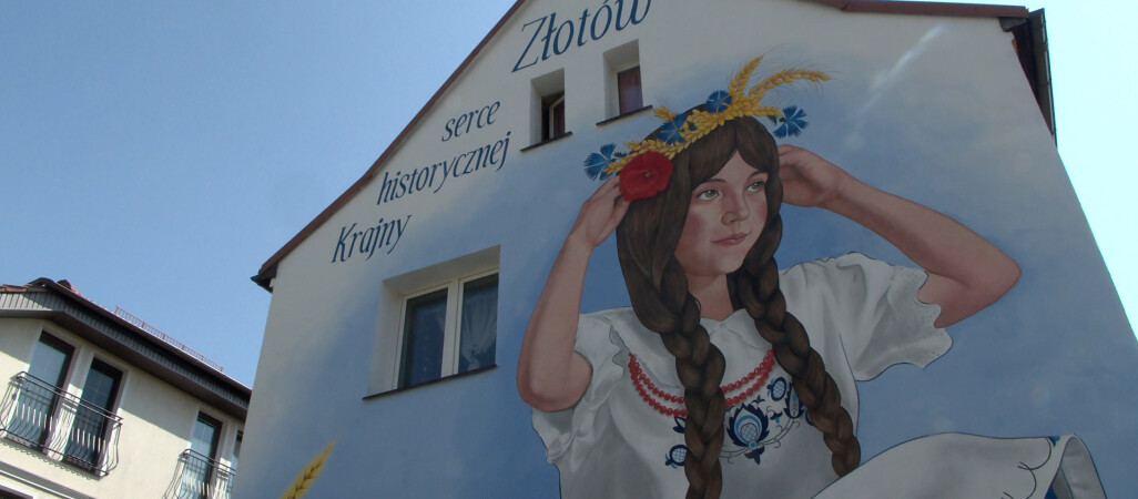 Kolejny mural w Złotowie