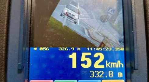 18-latek przekroczył prędkość o 102 km/h! - grafika