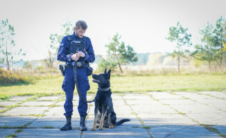 Nowy psi funkcjonariusz w pilskiej policji 