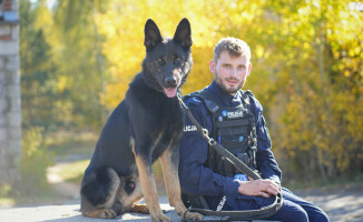 Nowy psi funkcjonariusz w pilskiej policji 