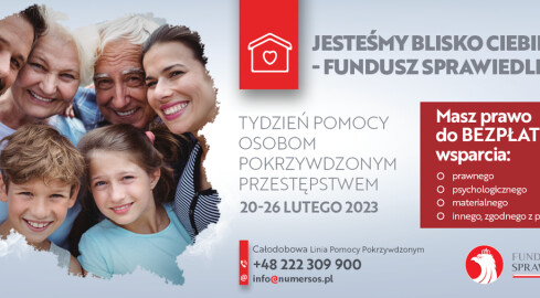 Bezpłatna pomoc dla ofiar przestępstw  - grafika