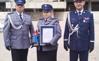 Policjantka z Piły wyróżniona w prestiżowym konkursie 