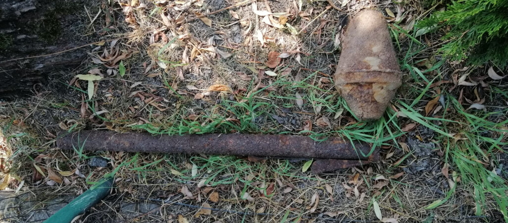 Pocisk do granatnika typu Panzerfaust wykopali budowlańcy 