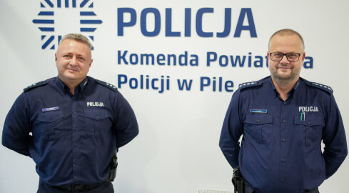 Policjanci z Piły uratowali życie dwóm mężczyznom - grafika