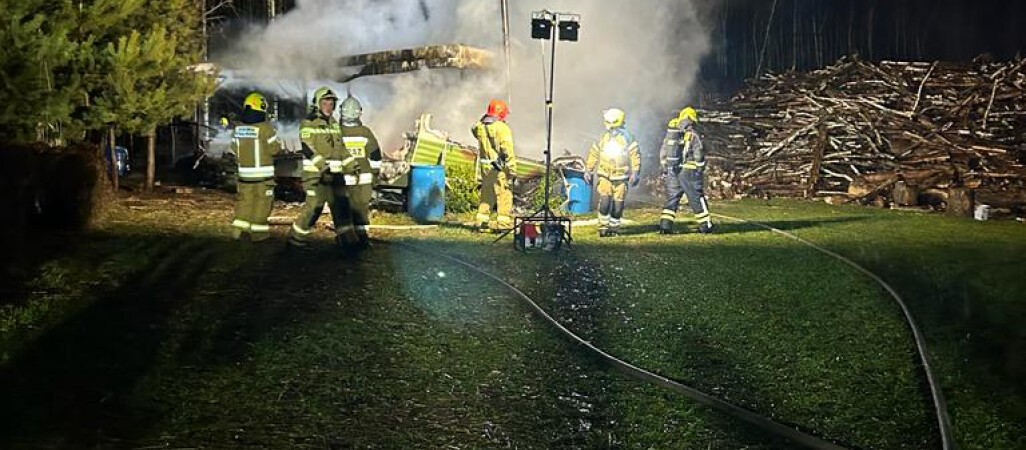 Tragiczny pożar w powiecie złotowskim