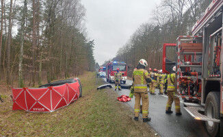 Śmiertelny wypadek pod Margoninem 