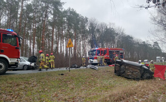 Śmiertelny wypadek pod Margoninem 