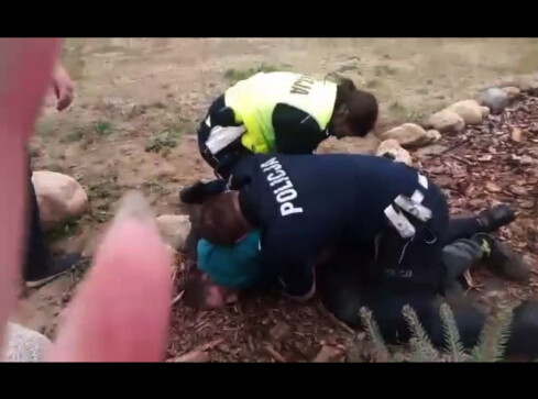 Brutalna interwencja policji? VIDEO  - grafika