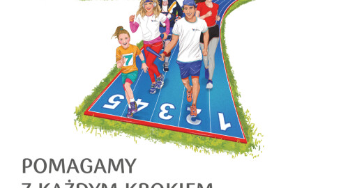 Bieg charytatywny i piknik rodzinny na stadionie powiatowym - grafika