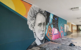 W jednej z pilskich szkół średnich powstał mural