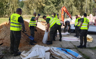 Terytorialsi z Dolaszewa jadą na pomoc powodzianom 