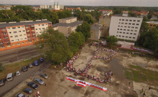 Żywa Kotwica w hołdzie bohaterom Powstania Warszawskiego