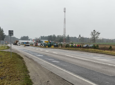 Protest rolników. Możliwe utrudnienia w ruchu - grafika