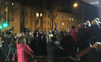 Trwa protest przed Sądem Rejonowym w Pile [ZDJĘCIA]