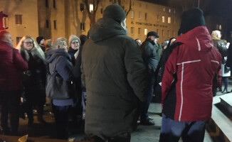 Trwa protest przed Sądem Rejonowym w Pile [ZDJĘCIA]