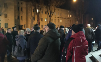 Trwa protest przed Sądem Rejonowym w Pile [ZDJĘCIA]