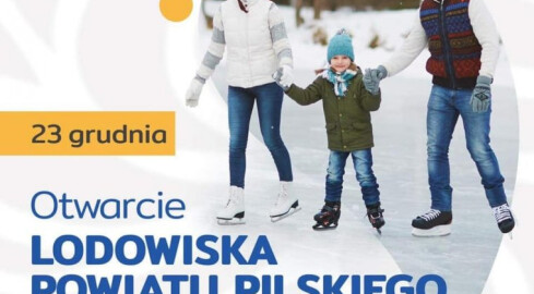 Lodowisko na Stadionie Powiatowym w Pile otwarte - grafika