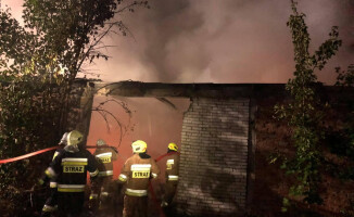 Wielki pożar w Tucznie. Mamy zdjęcia