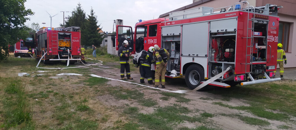 Pożar magazynu. Strażacy znaleźli zwęglone zwłoki 