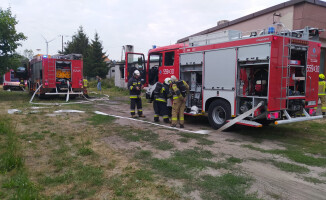 Pożar magazynu. Strażacy znaleźli zwęglone zwłoki 