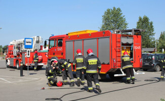 Aqapark w Pile był ewakuowany 